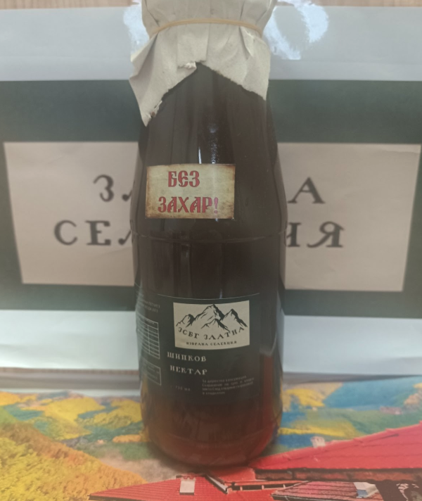 Шипков нектар с петмез от фурми