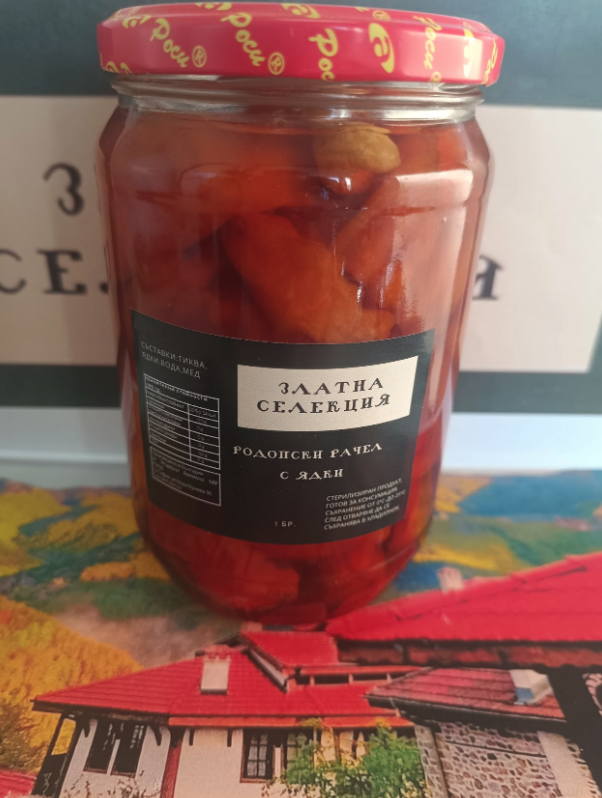 Родопски рачел с мед